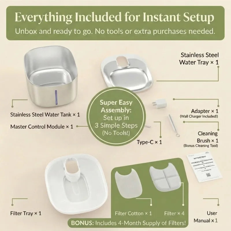 No Cords, No Worries – Enjoy Fresh Water at the Perfect Temperature