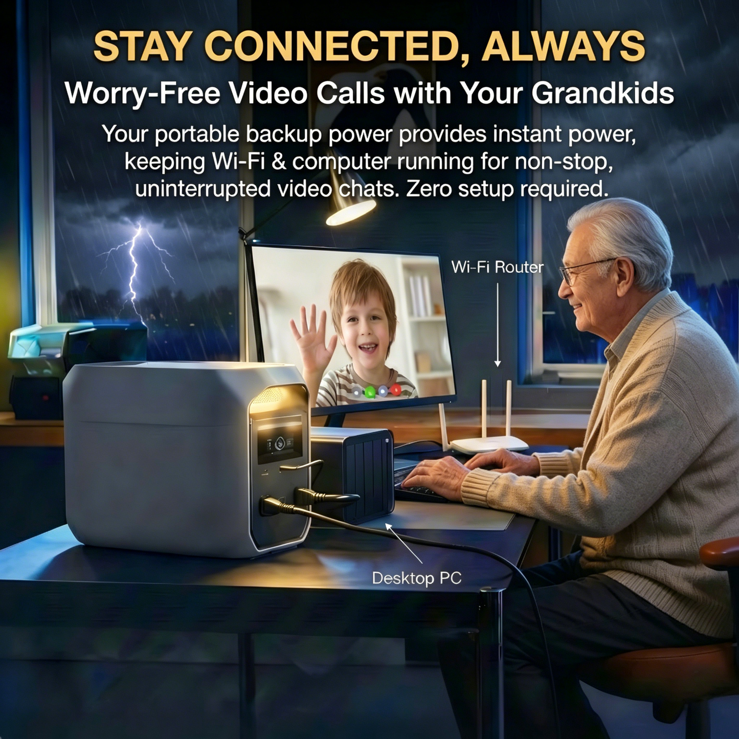 Large Capacity + Fast Charging = Endless Power, Anywhere, Anytime
